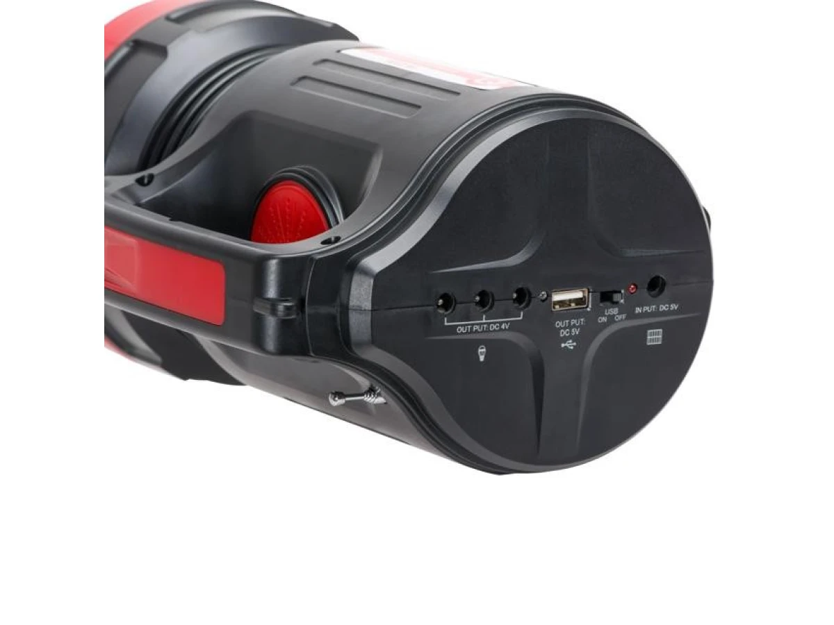 Ліхтар акумуляторний 1 LED 5 W + 22 SMD INTERTOOL LB-0104 