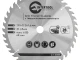 Диск пиляльний по деревині з твердосплавними напайками 230*22*1.6 мм, 40 зубів INTERTOOL CT-3044 
