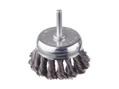 Щітка чашкова 75 мм для дриля, 1/4
