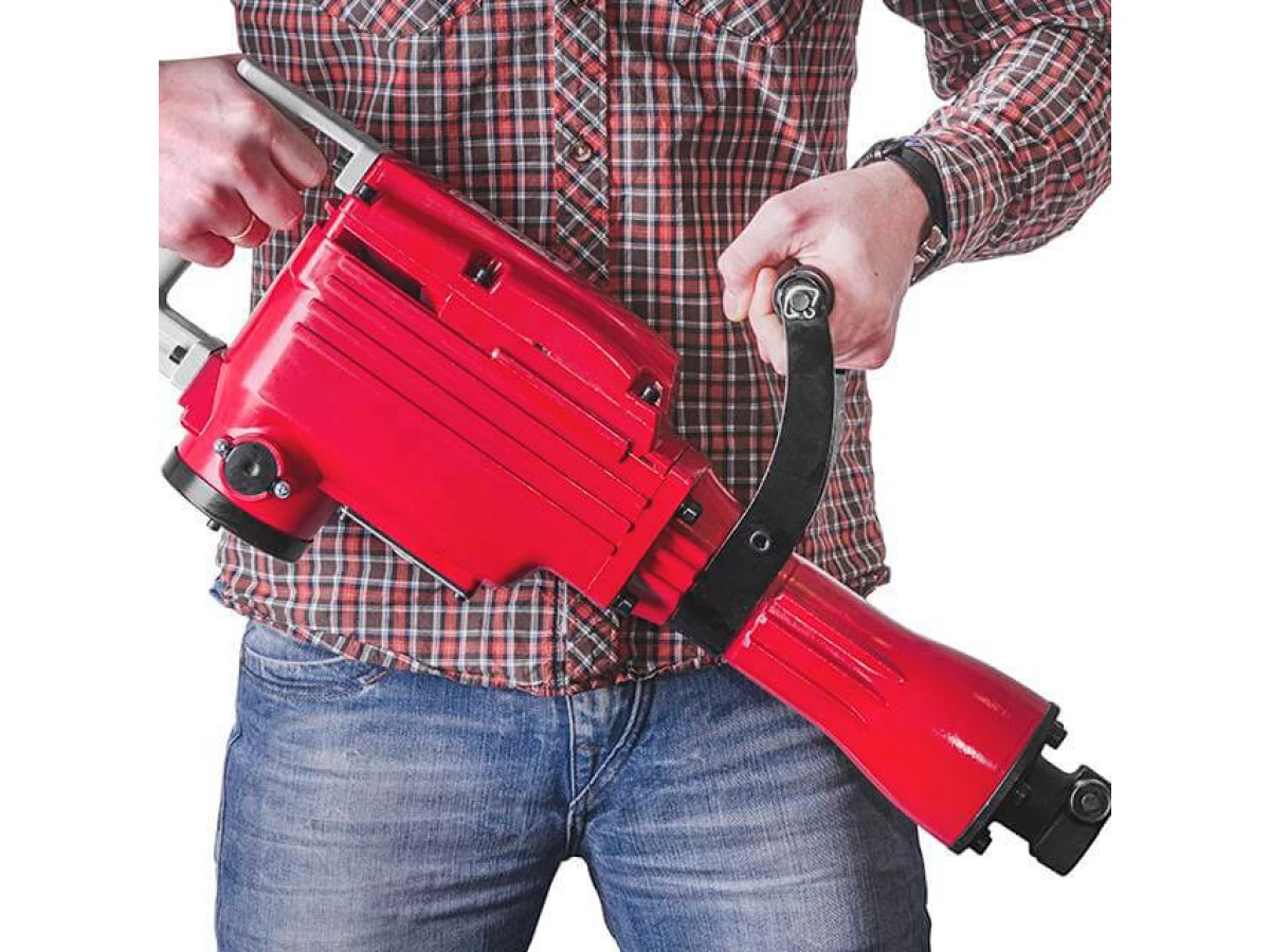 Молоток отбойный SDS Hex 1050 Вт, 1400 удар/мин, 42 Дж, металлический кейс INTERTOOL DT-0198 