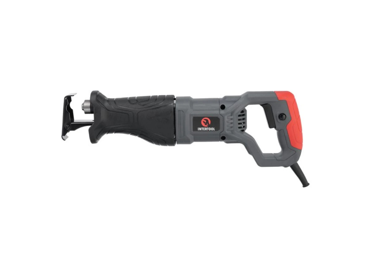 Сабельная пила 710 Вт, 0-2800 об/мин, макс. рез 115 мм, ход пилки 20 мм INTERTOOL DT-0400 