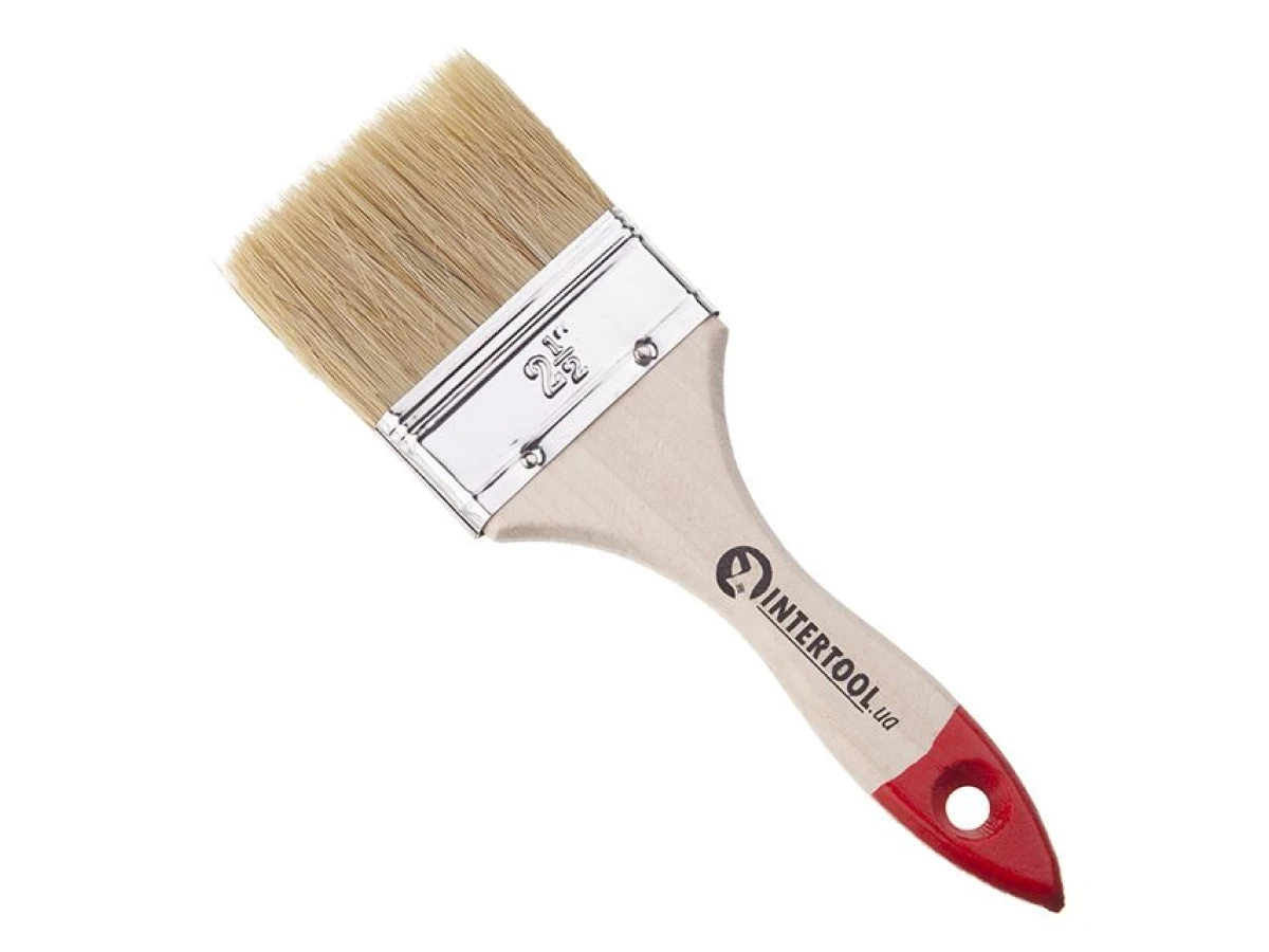 Пензель флейцевий 63x10x46 мм INTERTOOL KT-1263 