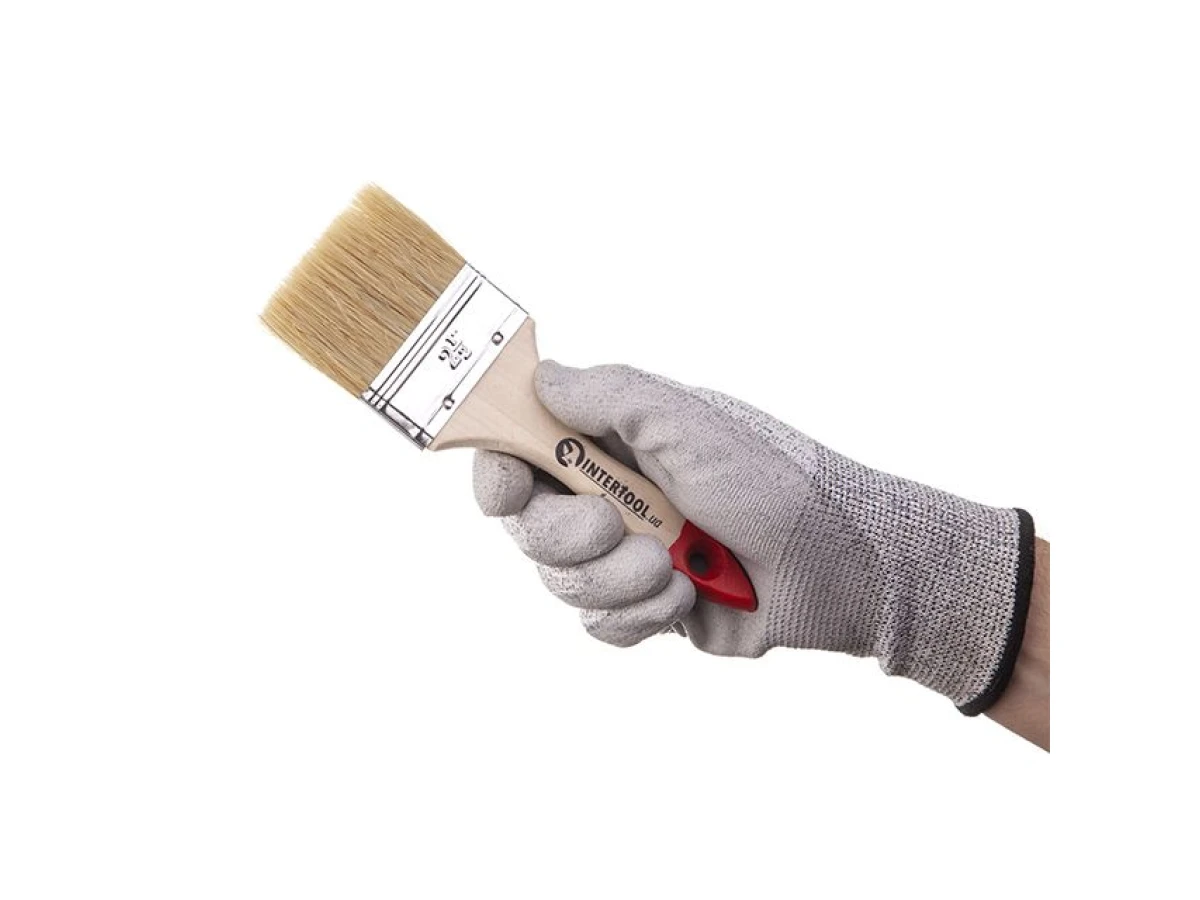 Пензель флейцевий 63x10x46 мм INTERTOOL KT-1263 