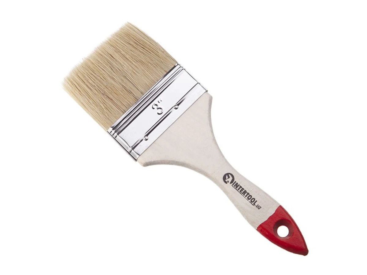 Пензель флейцевий 76x10.5x50 мм INTERTOOL KT-1276 