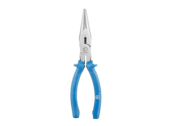 Довгогубці прямі 200 мм INTERTOOL HT-0123 