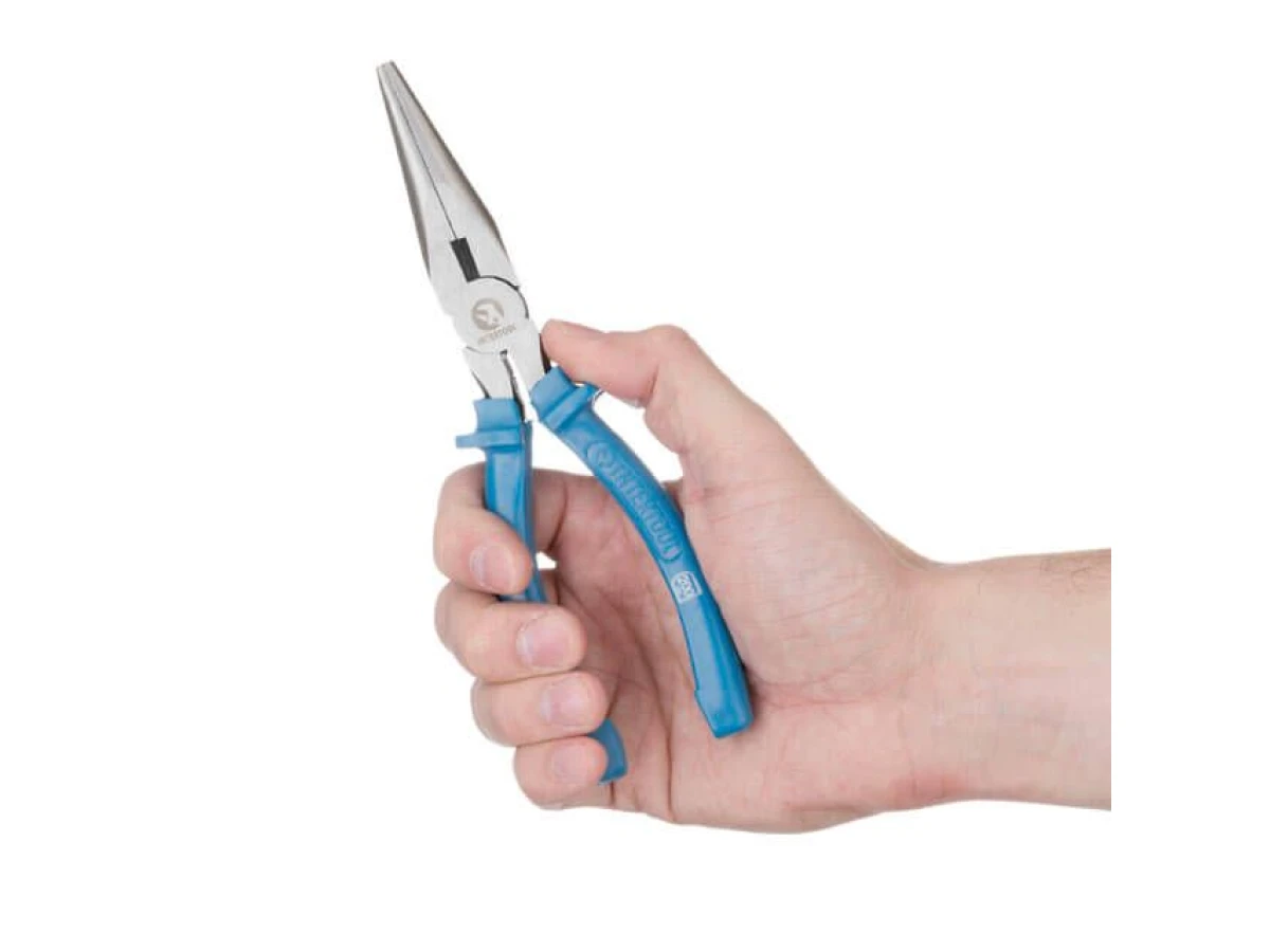 Довгогубці прямі 200 мм INTERTOOL HT-0123 