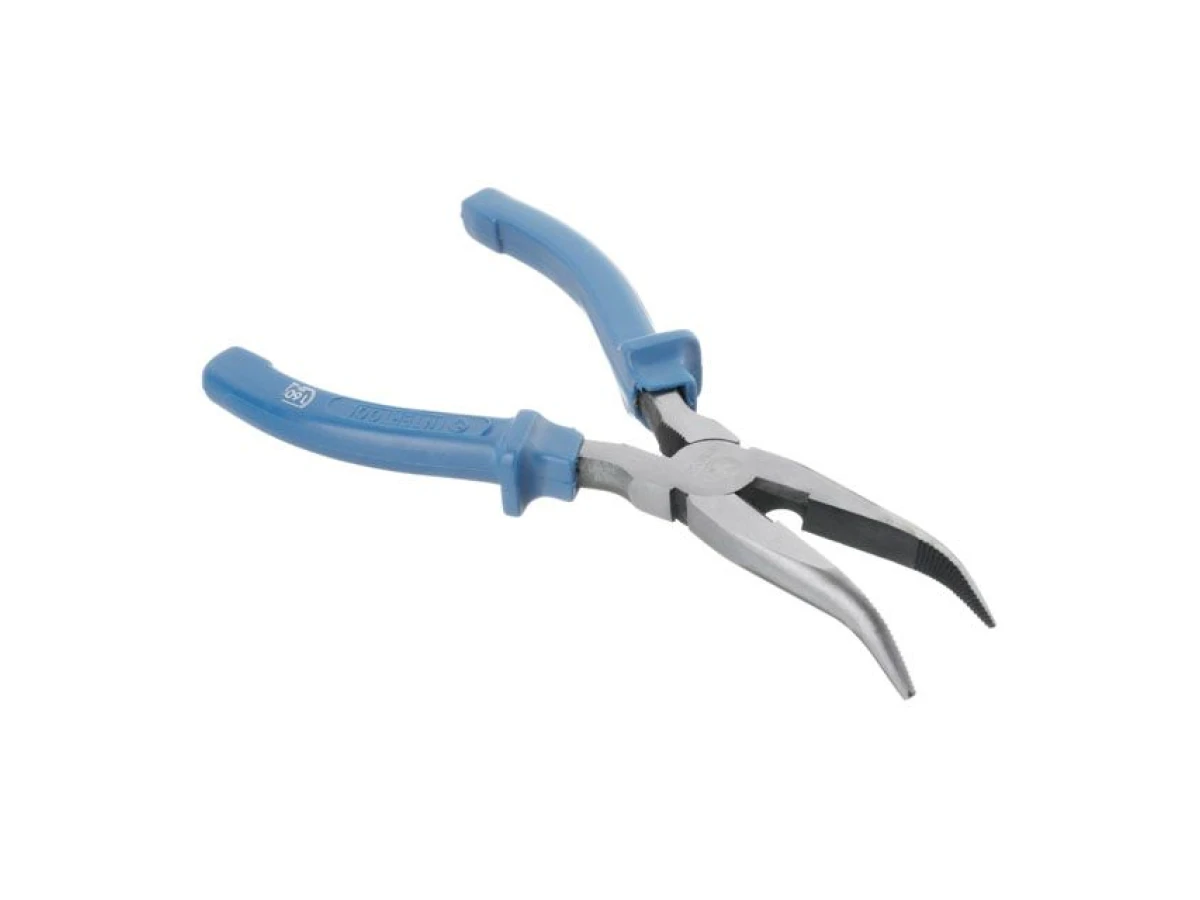 Довгогубці вигнуті 180 мм INTERTOOL HT-0125 