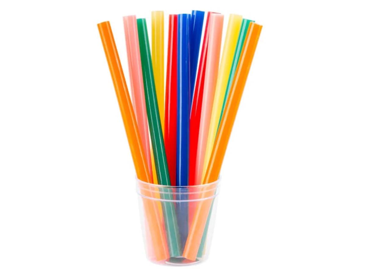 Комплект стрижнів клейових кольорових 11,2 мм * 200 мм, 12 шт INTERTOOL RT-1028 