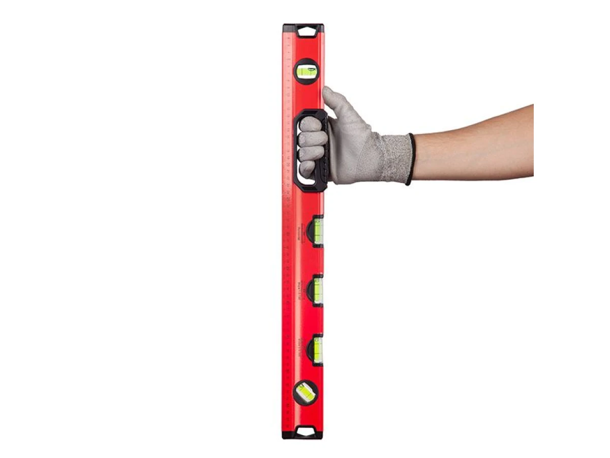 Рівень спеціальний 600 мм, 5 вічок INTERTOOL MT-1006 