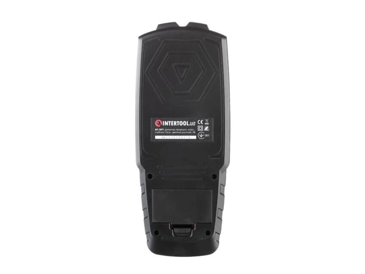 Детектор проводки, макс. глубина 10см, цветной дисплей INTERTOOL MT-3091 