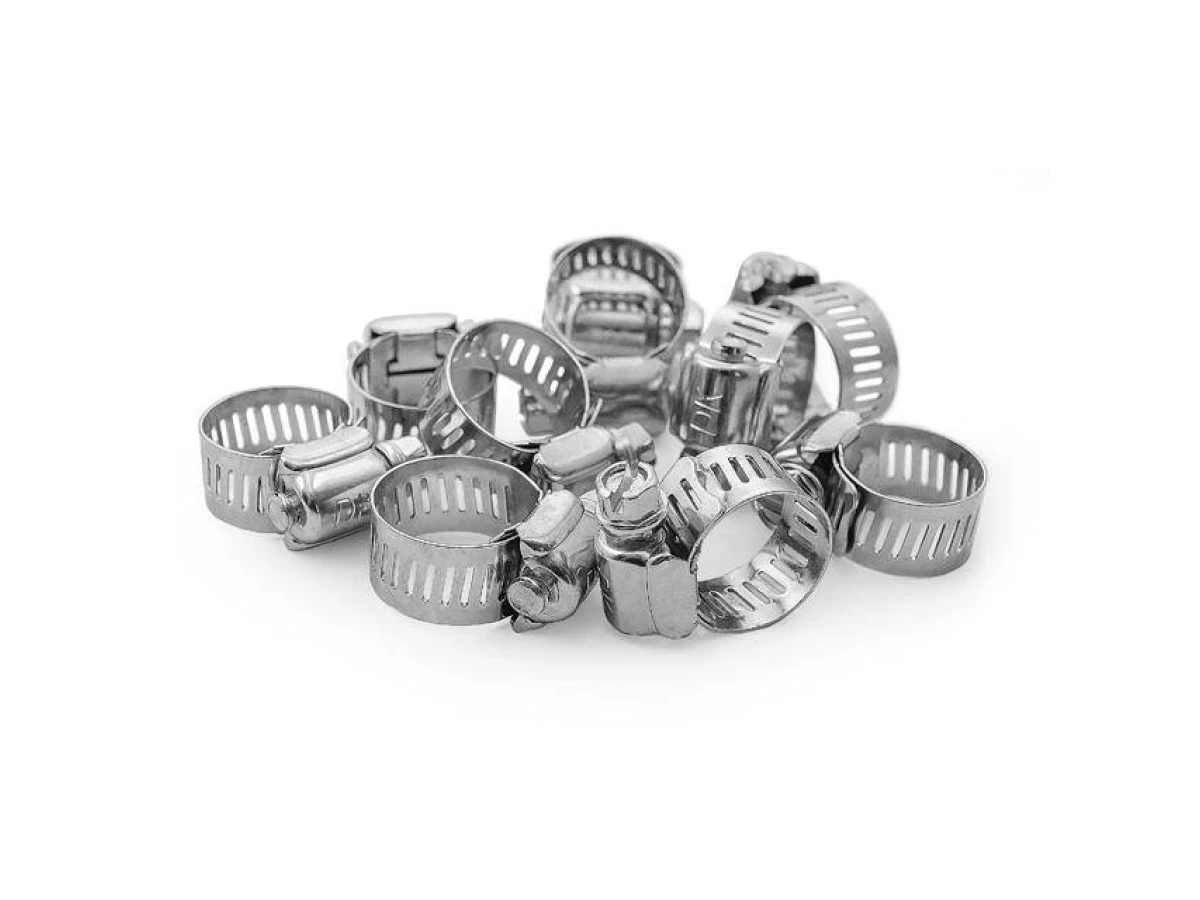 Хомут сталевий оцинкований 12,7 мм, D - 13-23 мм INTERTOOL TC-0113 