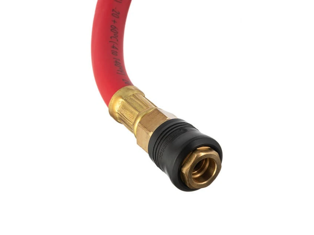 Шланг гібридний, професійний, 20 атм, 10*17мм, 10м з латунними швидкороз'ємними з'єднаннями, STORM INTERTOOL PT-1781 