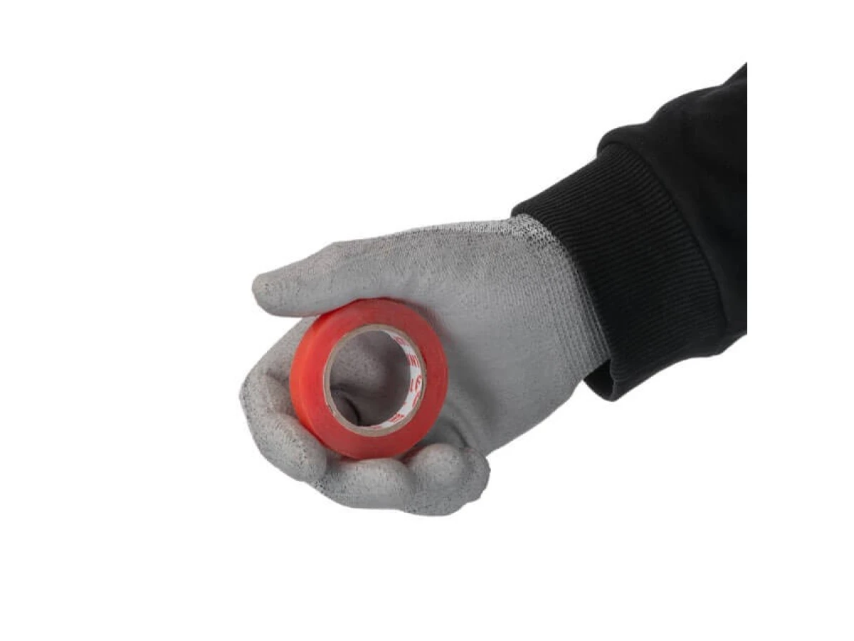 Стрічка клейка двостороння FAST FIX, 9 мм * 5 м * 0,21 мм, прозора, РЕТ INTERTOOL KT-0815 