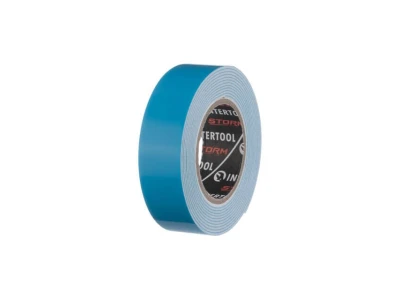 Стрічка клейка двостороння PROF FIX, 19 мм * 2 м * 1 мм, біла, спінений поліетилен, STORM INTERTOOL KT-0821