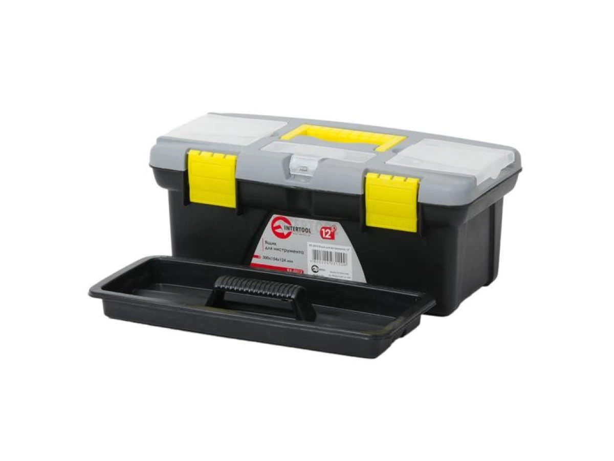 Комплект ящиків для інструменту, 3 од., 10" / 12" / 14" INTERTOOL BX-0303 