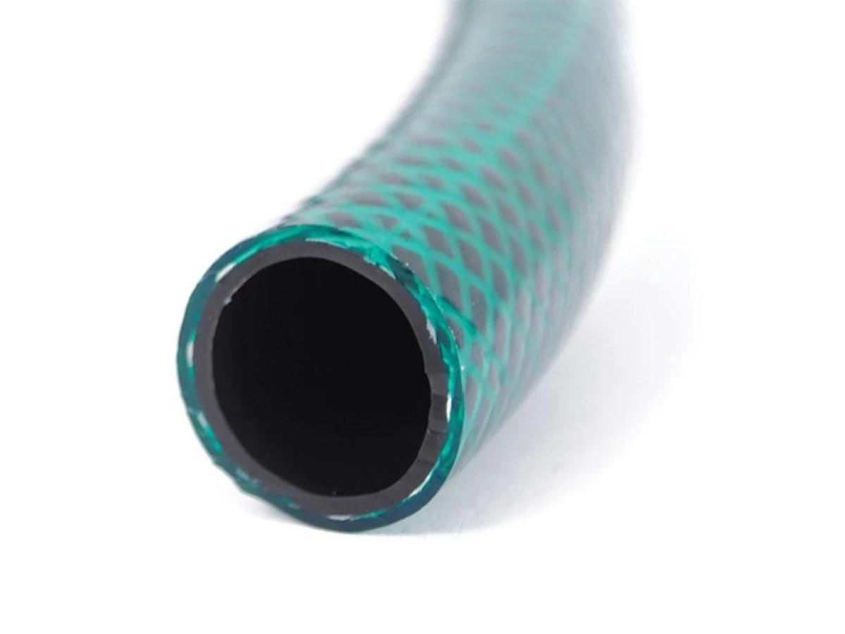 Шланг садовий, тришаровий, зелений, 3/4", 20 м, армований, PVC INTERTOOL GE-4043 