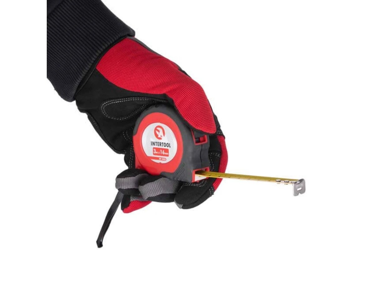 Рулетка з фіксатором 3м x 16мм INTERTOOL MT-0403 