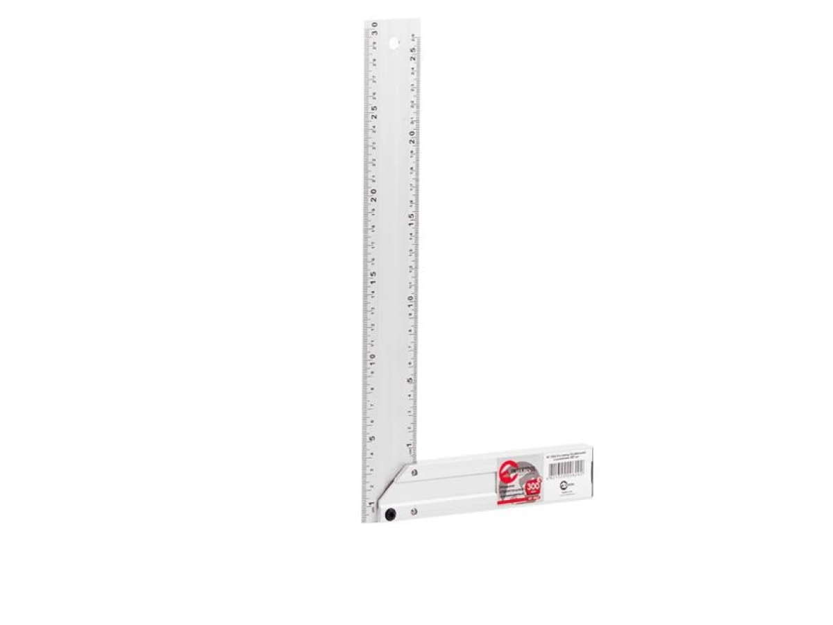 Угольник строительный алюминиевый 300 мм INTERTOOL MT-2062 