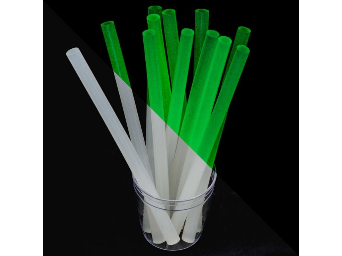 Комплект стрижнів клейових флуоресцентних 11,2 мм * 200 мм, 12 шт INTERTOOL RT-1038 