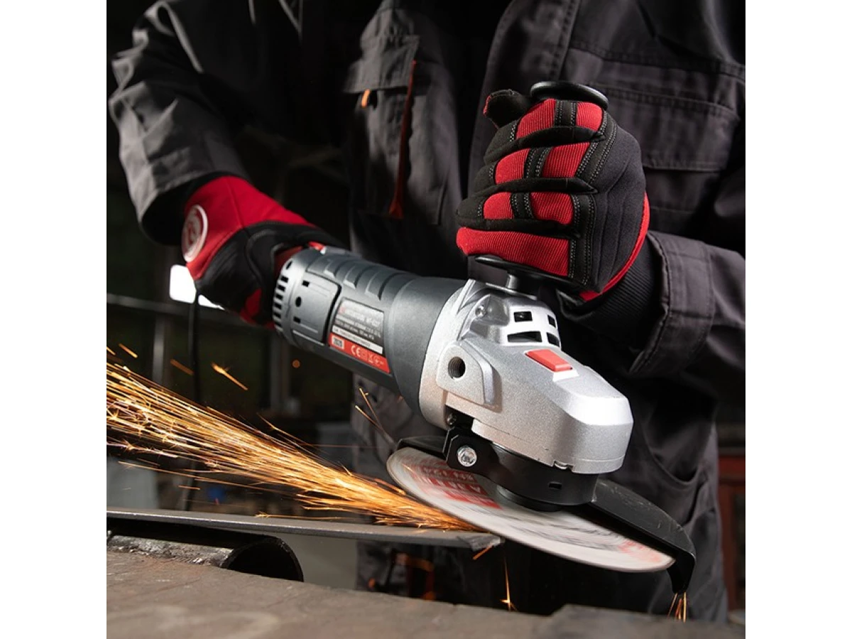 Шліфмашина кутова 1800 Вт, діаметр круга 180 мм, 8000 об/хв., плавний пуск INTERTOOL WT-0227 