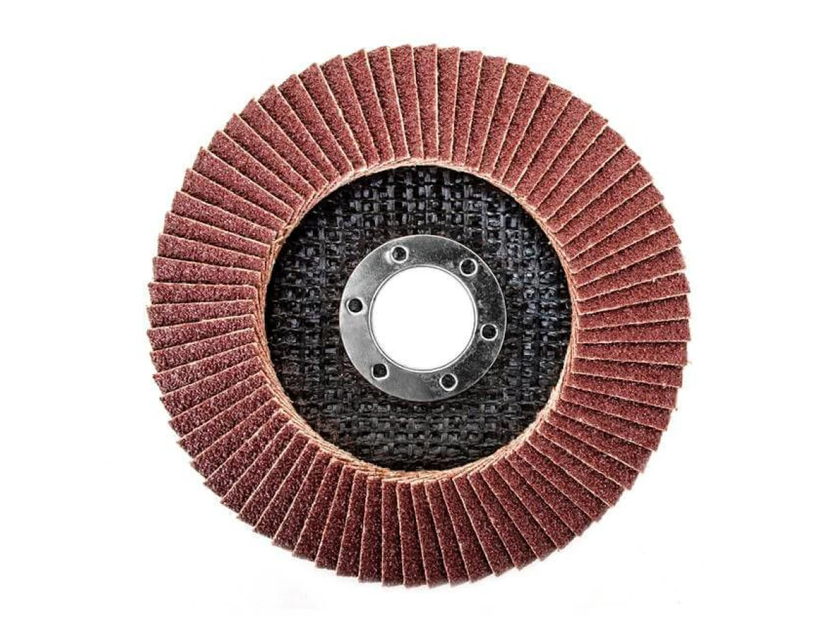 Диск шліфувальний пелюстковий 115 x 22мм зерно K80 INTERTOOL BT-0108 