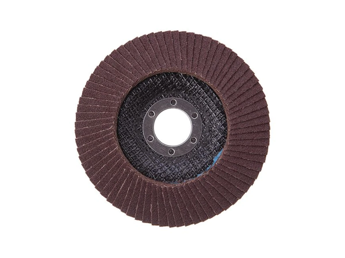 Диск шліфувальний пелюстковий 115 x 22мм зерно K100 INTERTOOL BT-0110 