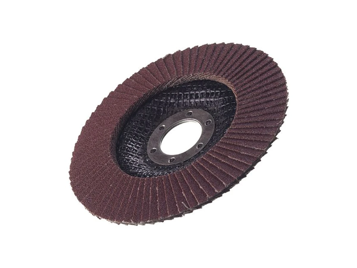 Диск шліфувальний пелюстковий 115 x 22мм зерно K120 INTERTOOL BT-0112 