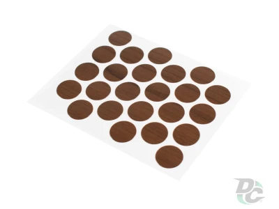 Заглушка самоклеющаяся на минификс орех темный 7455