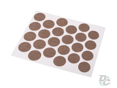 Заглушка самоклеющаяся на минификс орех французский темный 2419