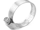 Хомут сталевий оцинкований 12,7 мм, D - 21-44 мм INTERTOOL TC-0122 