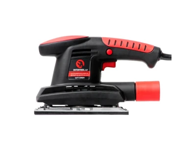 Шліфмашина вібраційна 200 Вт, 11000 кол./хв., платформа 187*90 мм INTERTOOL WT-0521