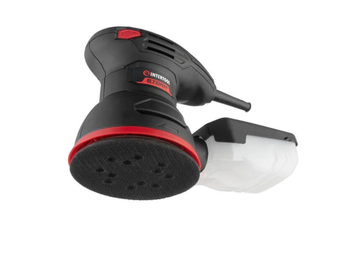 Шлифмашина эксцентриковая 125 мм, 300 Вт, 5000-12000 об/мин INTERTOOL WT-0541 