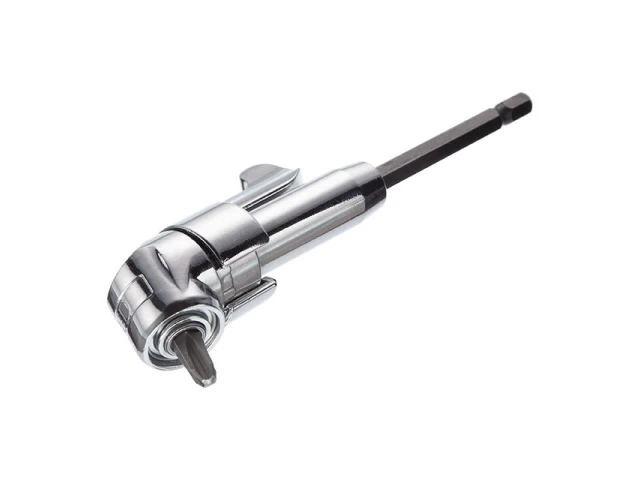 Кутовий адаптер для насадок для викруток 1/4", CrV INTERTOOL VT-0106 