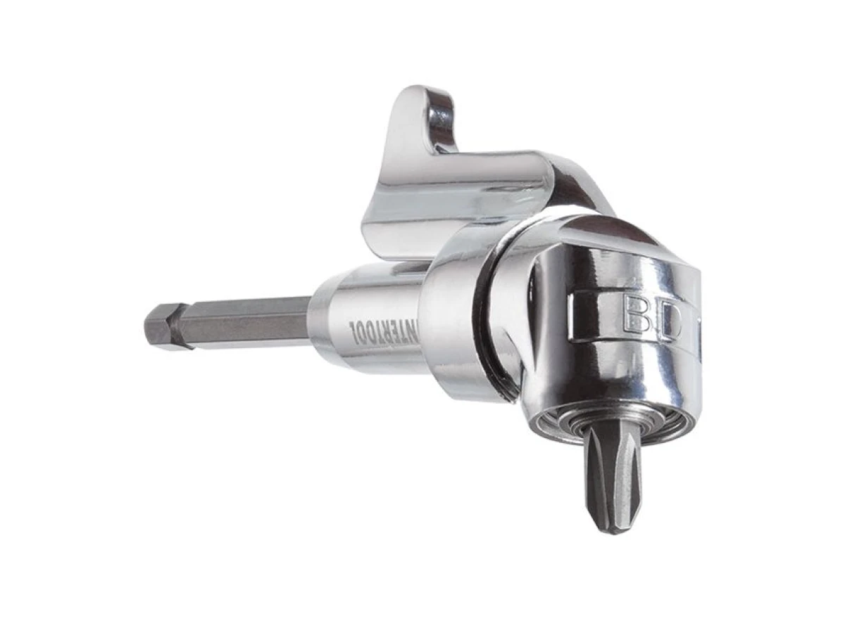 Кутовий адаптер для насадок для викруток 1/4", CrV INTERTOOL VT-0106 