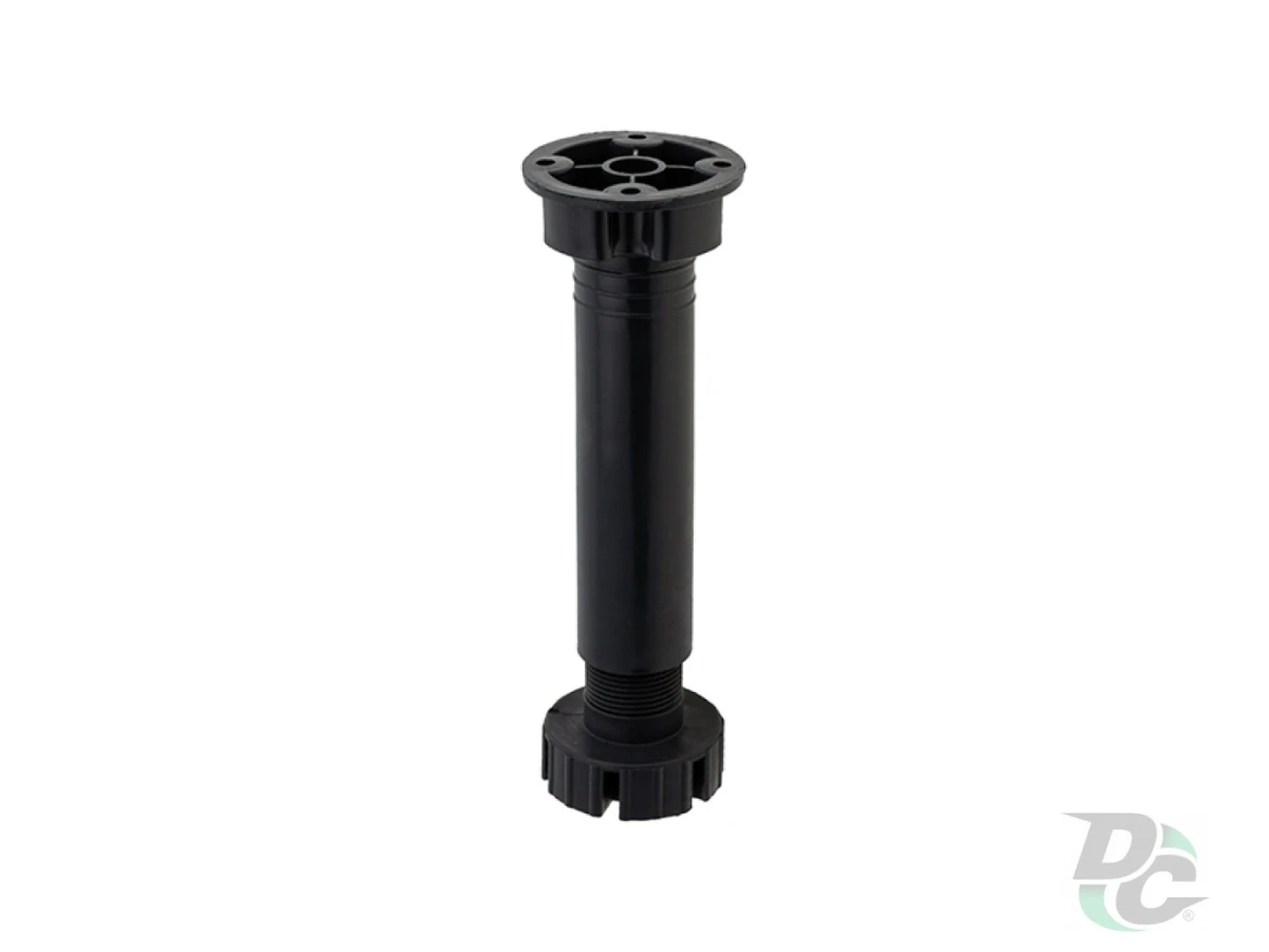 Ніжка кухонна пластикова h-150мм Чорна ДС ЄвроЛайн 