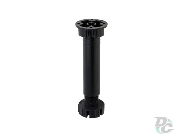 Ніжка кухонна пластикова h-150мм Чорна ДС ЄвроЛайн 