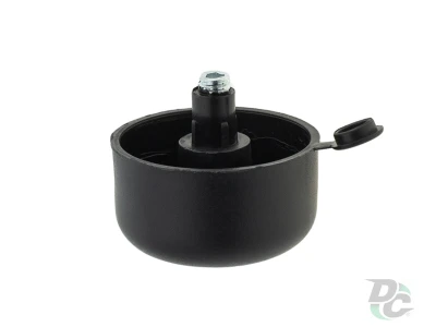 Ніжка-стопка h-27мм d-50мм регульована Чорна