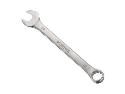 Ключ комбінований 19 мм CrV INTERTOOL HT-1219