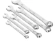 Набір ключів комбінованих 6 шт, 8-17 мм CrV INTERTOOL HT-1201 