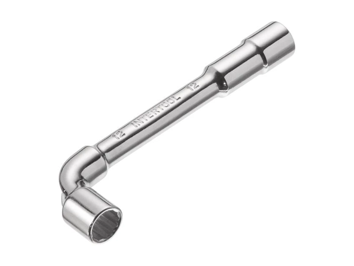 Ключ торцевий з отвором L-подібний 12 мм INTERTOOL HT-1612 