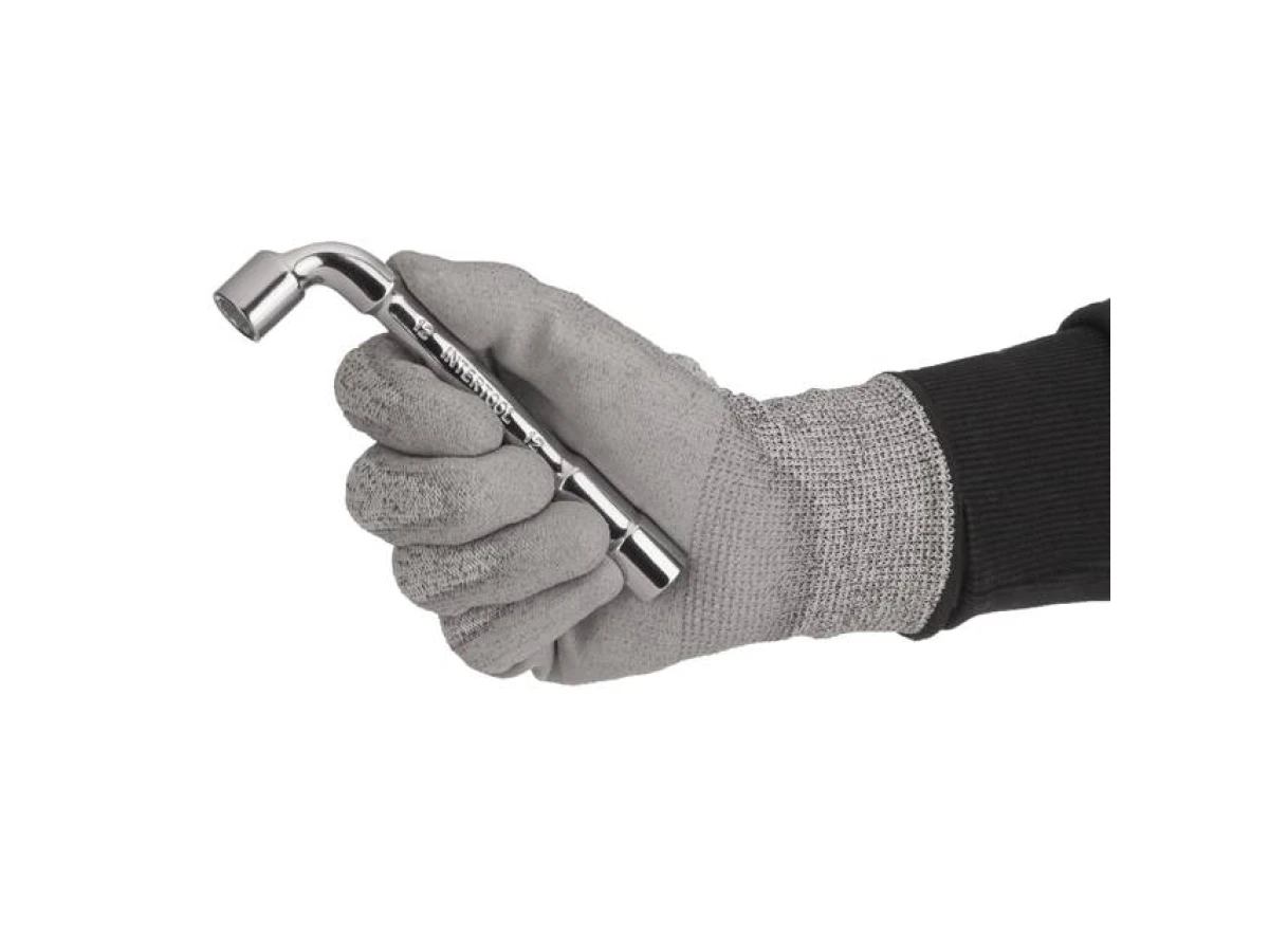 Ключ торцевий з отвором L-подібний 12 мм INTERTOOL HT-1612 