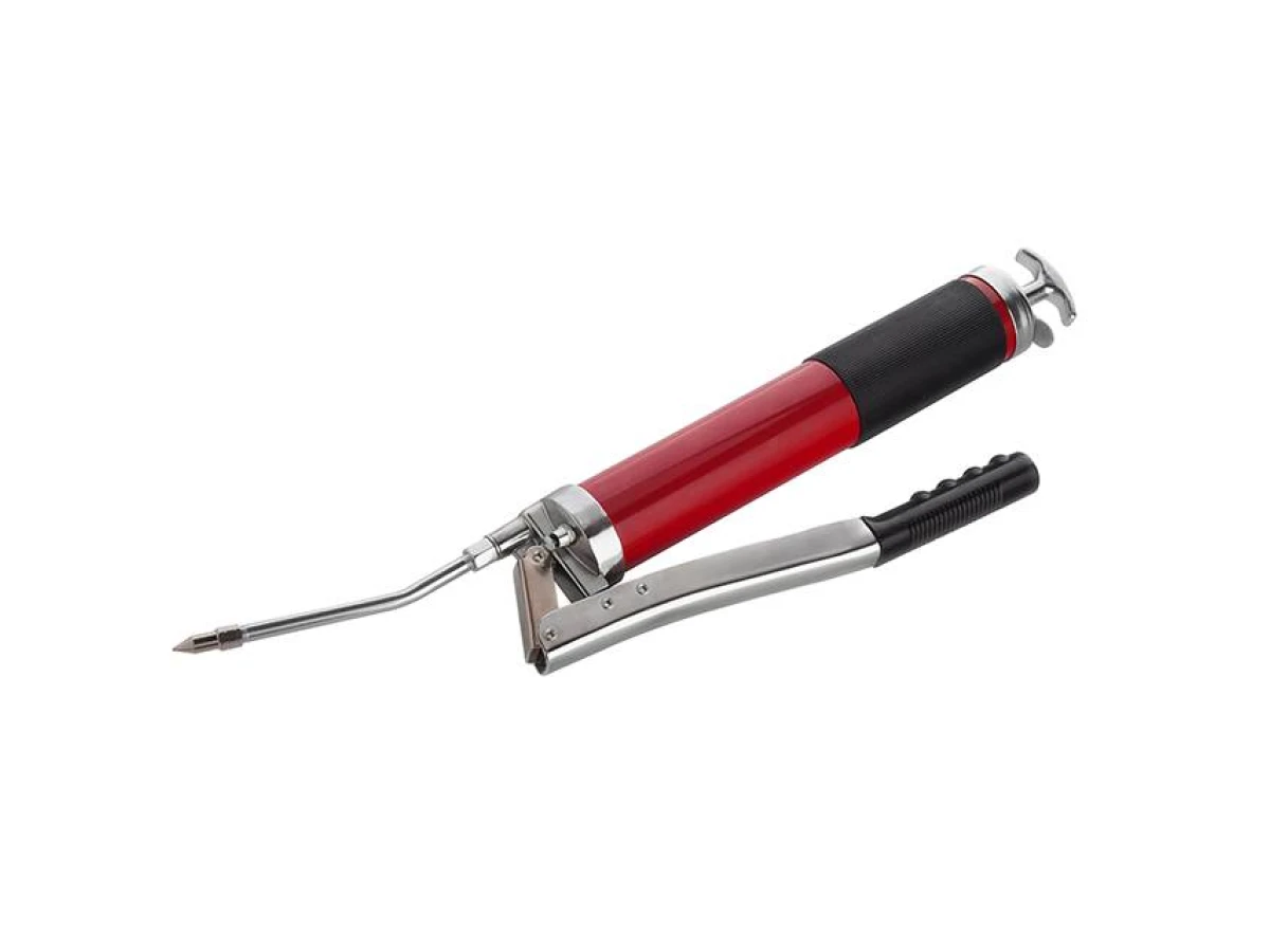 Шприц для смазки двухплунжерный 600см3 с гибким шлангом INTERTOOL HT-0060 