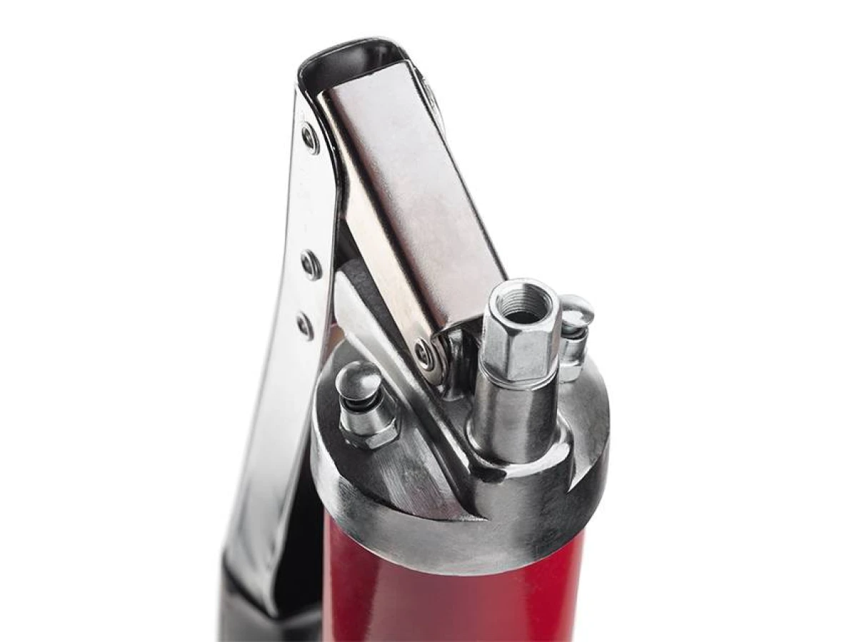 Шприц для смазки двухплунжерный 600см3 с гибким шлангом INTERTOOL HT-0060 