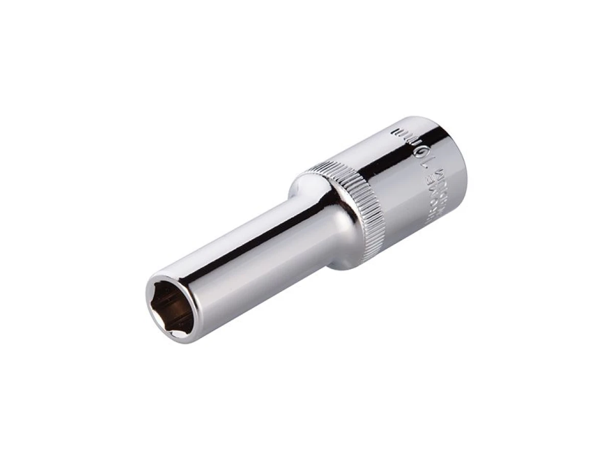 Головка шестигранна подовжена 1/2", 10*78 мм CrV INTERTOOL ET-0110 