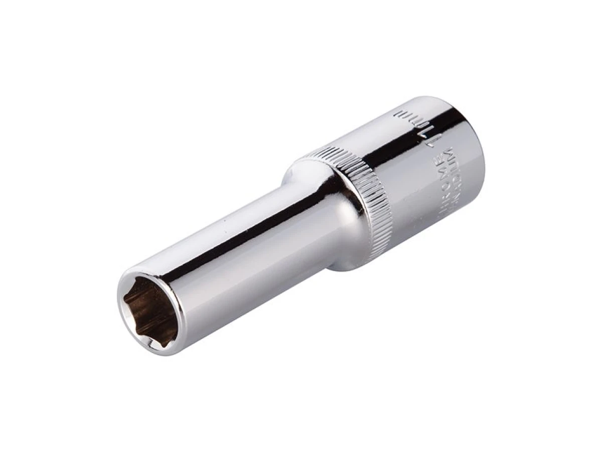 Головка шестигранна подовжена 1/2", 11*78 мм CrV INTERTOOL ET-0111 