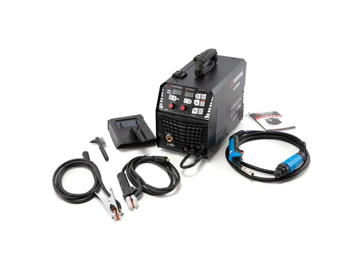 Полуавтомат инверторный MIG/MMA-180A, STORM INTERTOOL WT-4011 