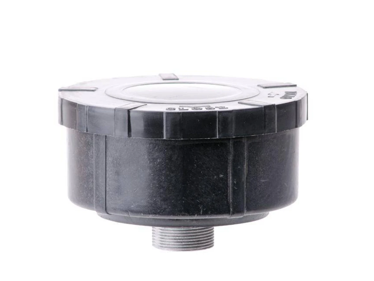 Воздушный фильтр для компрессора, диаметр резьбы М32, пластиковый корпус, сменный бумажный фильтрующий элемент, к PT-0040 / 0050 / 0052 INTERTOOL PT-9084 