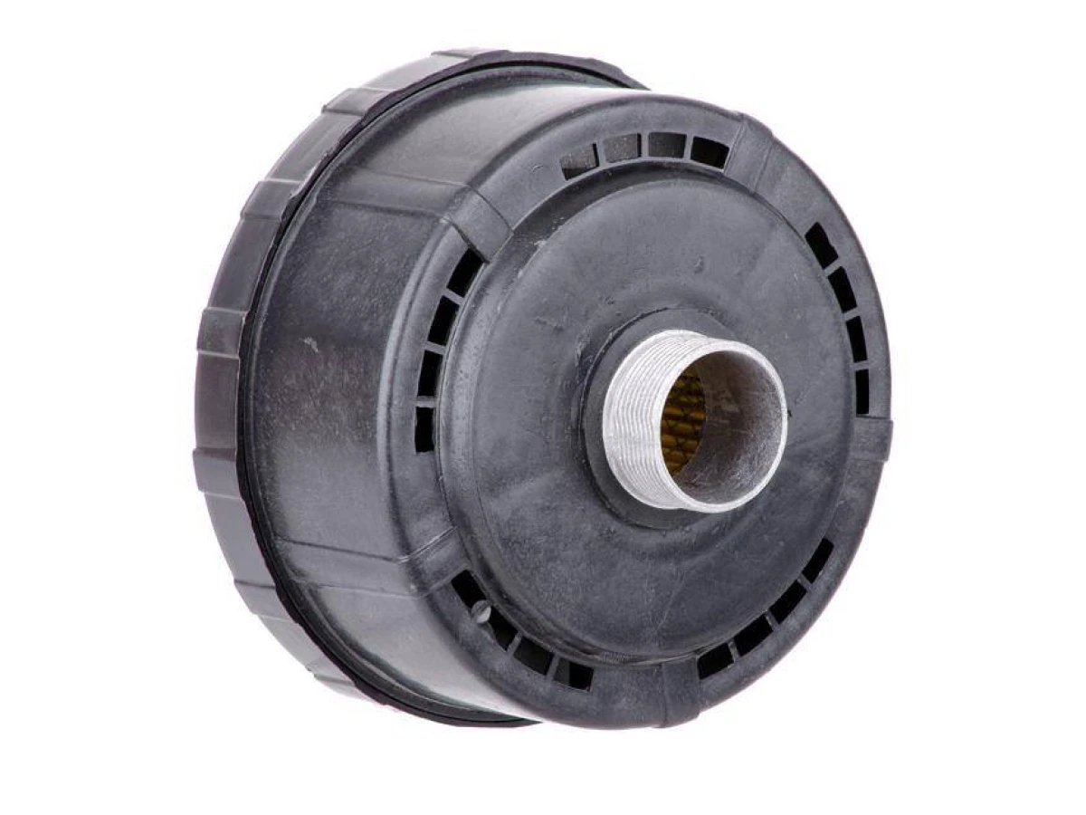 Воздушный фильтр для компрессора, диаметр резьбы М32, пластиковый корпус, сменный бумажный фильтрующий элемент, к PT-0040 / 0050 / 0052 INTERTOOL PT-9084 