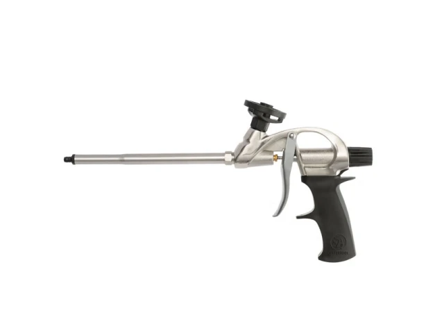 Пистолет для пены с тефлоновым покрытием держателя баллона + 4 нас. INTERTOOL PT-0604 