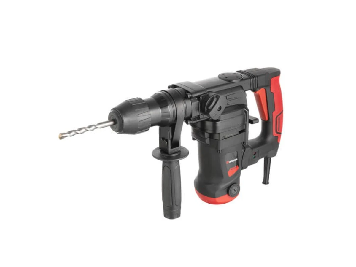Перфоратор 1250Вт, 3 режима, 0-800 об/мин, 0-3900 уд/мин, 4 Дж, регулировка оборотов INTERTOOL WT-0161 